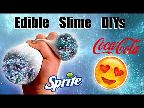 Edible Slime DIYs: Galaxy Slime, Soda Slime, Emoji Slime, &amp;amp; Color-Changing Squishy Slime Stress Ball