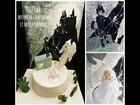 Edward Scissorhands Animated Cake!