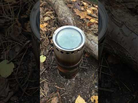 Efficient hobo stove