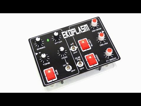 Ekoplam - a Dub Siren and Delay/Reverb Synth in one. Little Synths with BIG Sounds #3