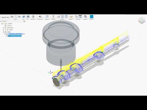 Elder wand cnc using Fusion360