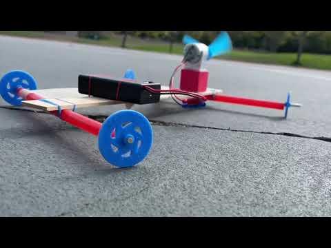 Electric Fan Car Project for Kids - STEM Classic Made Better