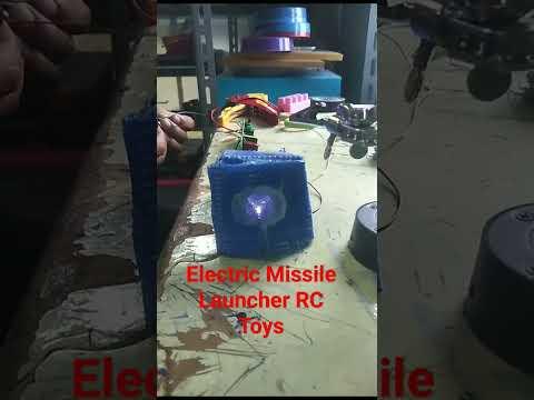 Electric Missile Launcher RC Toys