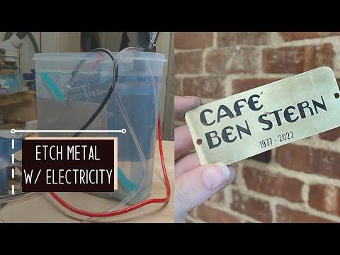 Electro Etching Metal