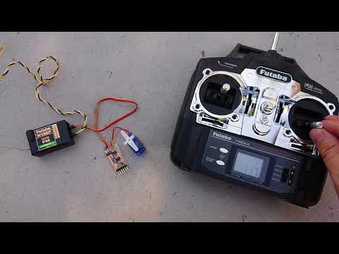 Electronic Speed Controller (ESC) for infinite rotating servo