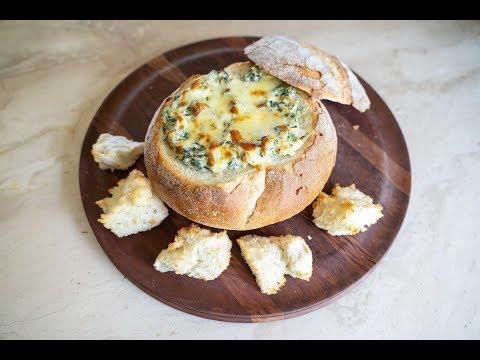 Elise's Eats - Ep 130: Spinach Dip Cobb Loaf