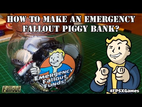 Emergency Fallout Funds Piggy Bank