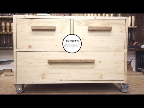 Emotionless Rolling Storage Cabinet