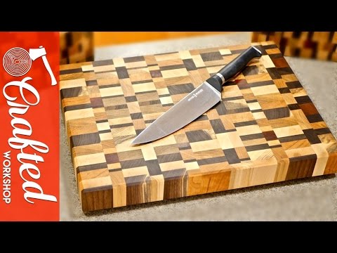 End Grain Cutting Boards from Scrap Wood How-To