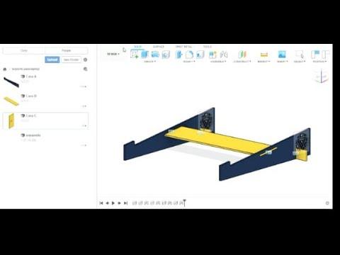 Ensamble del soporte de laptop