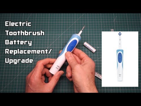 Ep 33 Electric Toothbrush Battery Replacement/Upgrade