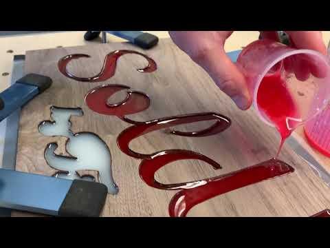 Epoxy Resin Pour