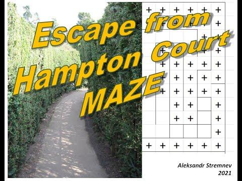 Escape from Hampton Court maze (VBA)