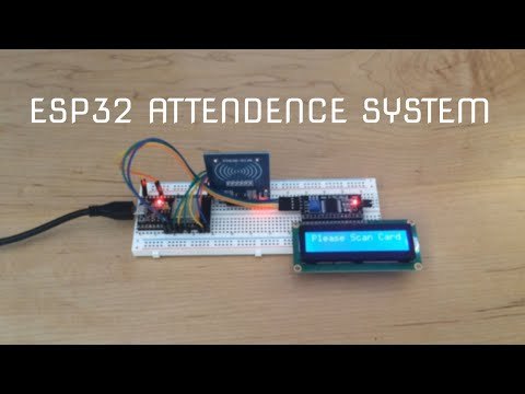 Esp32 Attendance System