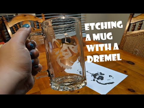 Etching A Mug with a Dremel