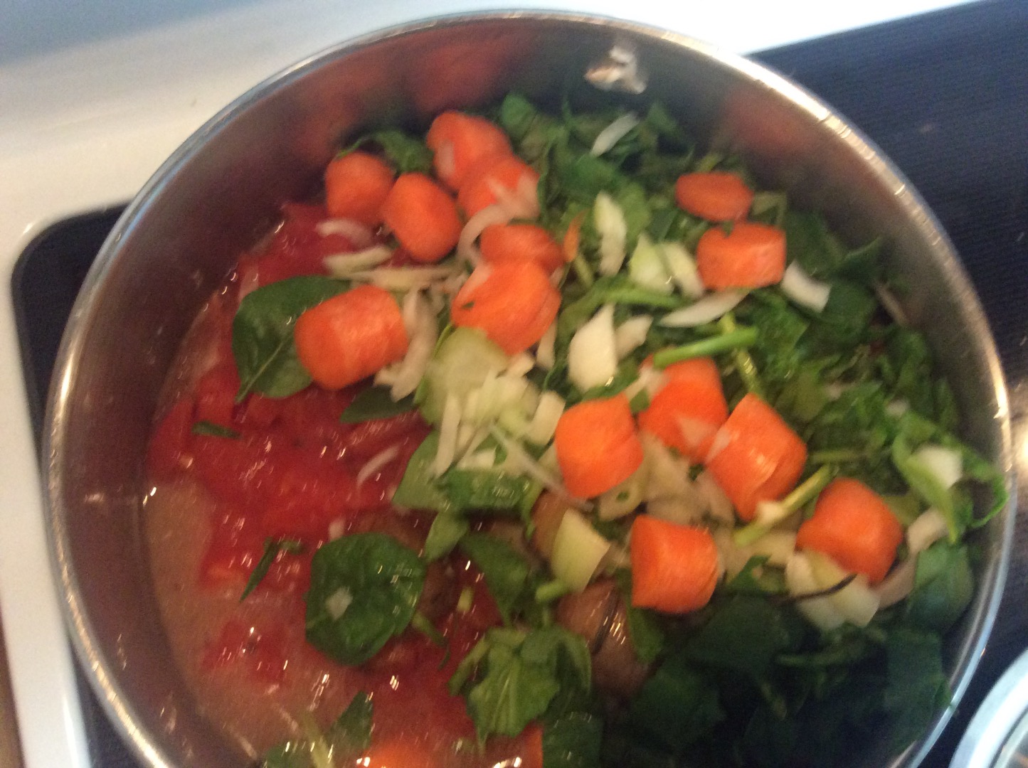 Ev daddy soup, Veggies in the soup.jpg