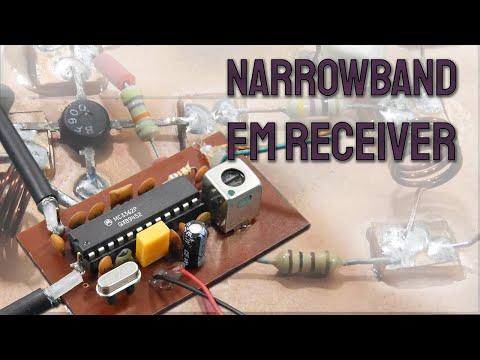 Experimental narrowband FM receiver for the 2-meter band