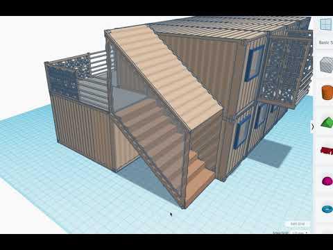 Exterior- Shipping Container Dorms