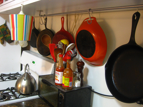 Extra Cast Iron Storage Under Shelf