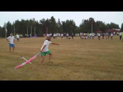 F3K WC 2013 Denmark - Snipe DLG Launching