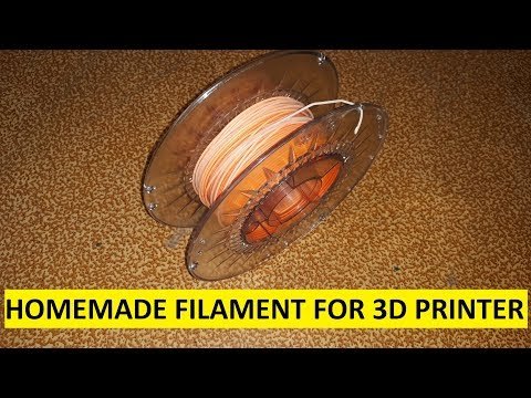 FILAMENT 3D EXTRUDER PART 10 * THE FIRST USABLE HDPE FILAMENT FOR 3D PRINTING