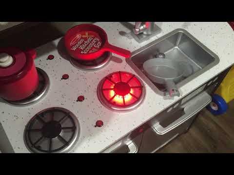 FISHER PRICE KITCHEN LED FINISHED BURNERS