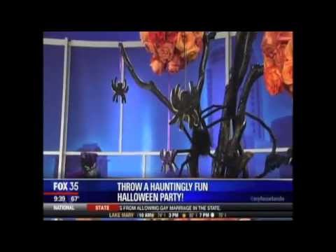 FOX 35 - Host a Hauntingly Fun Halloween Party - Jamie O'Donnell - 10-27-14