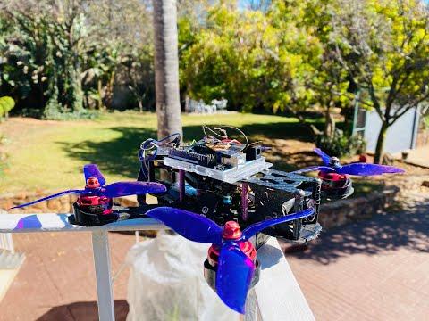 FPV drone controlled by an Arduino