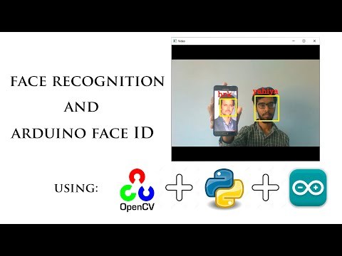 Face Recognition and Identification | Arduino Face ID using openCV python and Arduino.