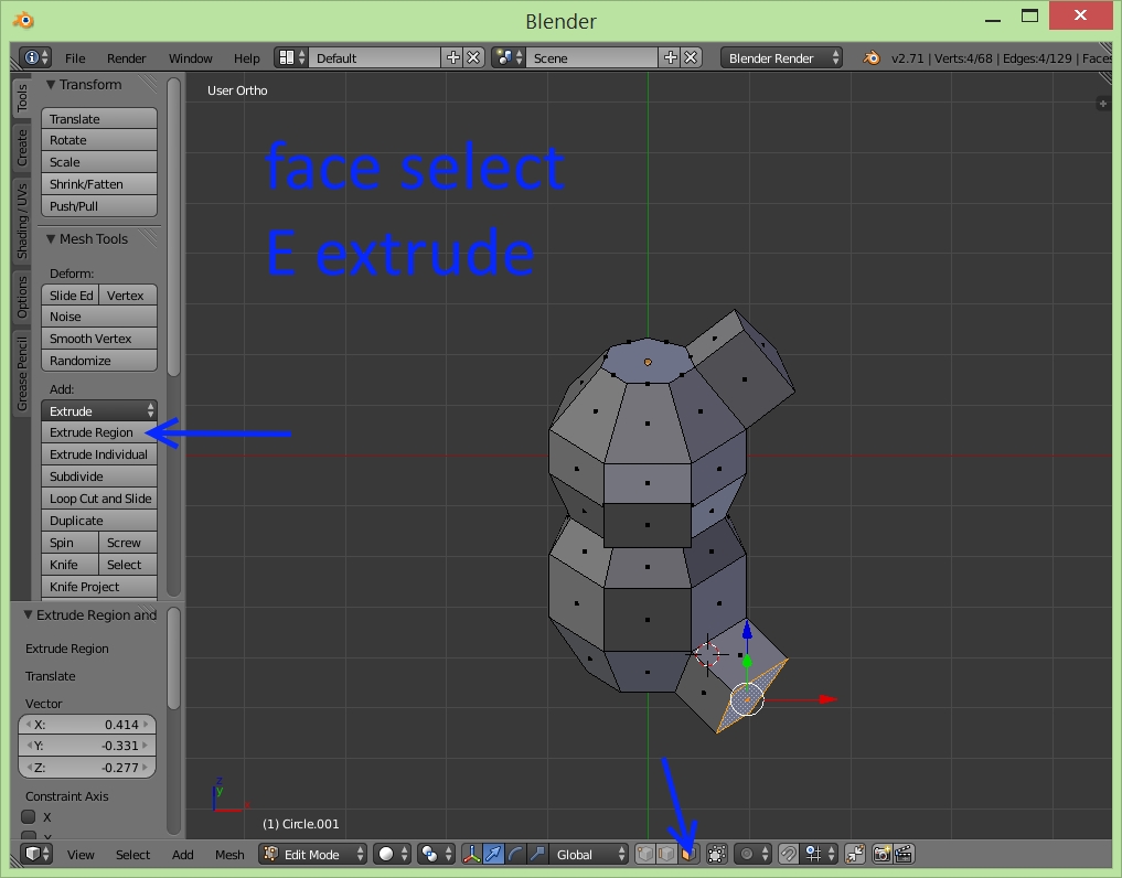 Face Select E extrude.jpg