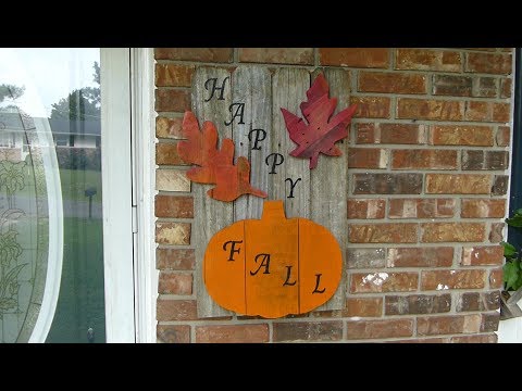 Fall DIY: Rustic wall Art