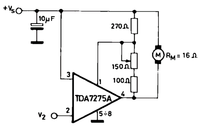 Figure 2. Traditional DC Motor Speed Controller Based on TDA7275A.png