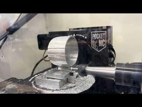 Final Bulk Material Clear - Machining Timelapse