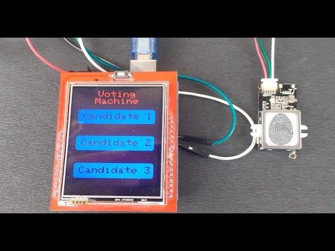 Fingerprint Based Biometric Voting Machine Using Arduino