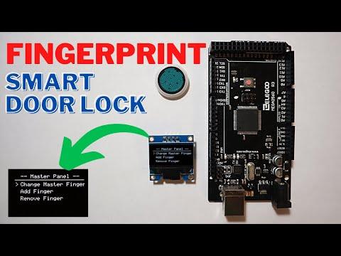 Fingerprint Smart Door Lock with OLED | Arduino