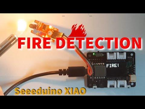 Fire Detection Using Seeeduino XIAO and Flame Sensor