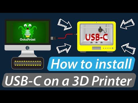 First 3D Printer with USB-C?