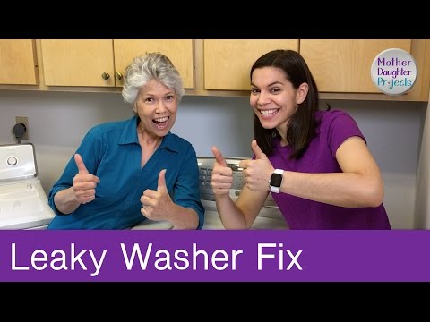 Fix for leaky washing machine