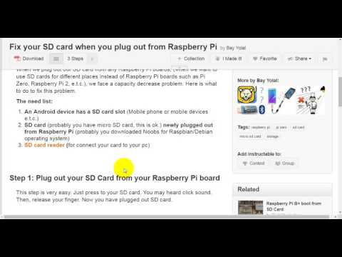 Fix your SD Card When You Plug Out From Raspberry Pi 2