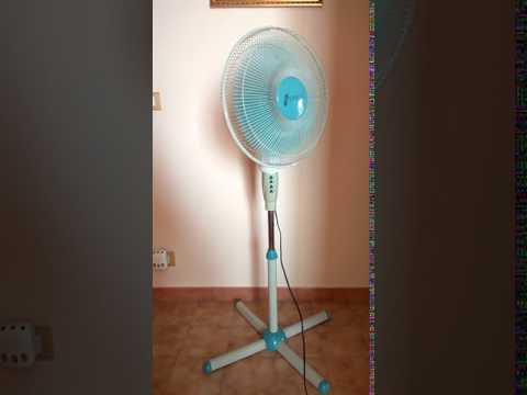 Fixed and working fan