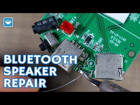 Fixing a portable Bluetooth speaker with no signs of life