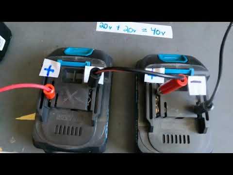 Fixing a power tool battery with battery balancing.