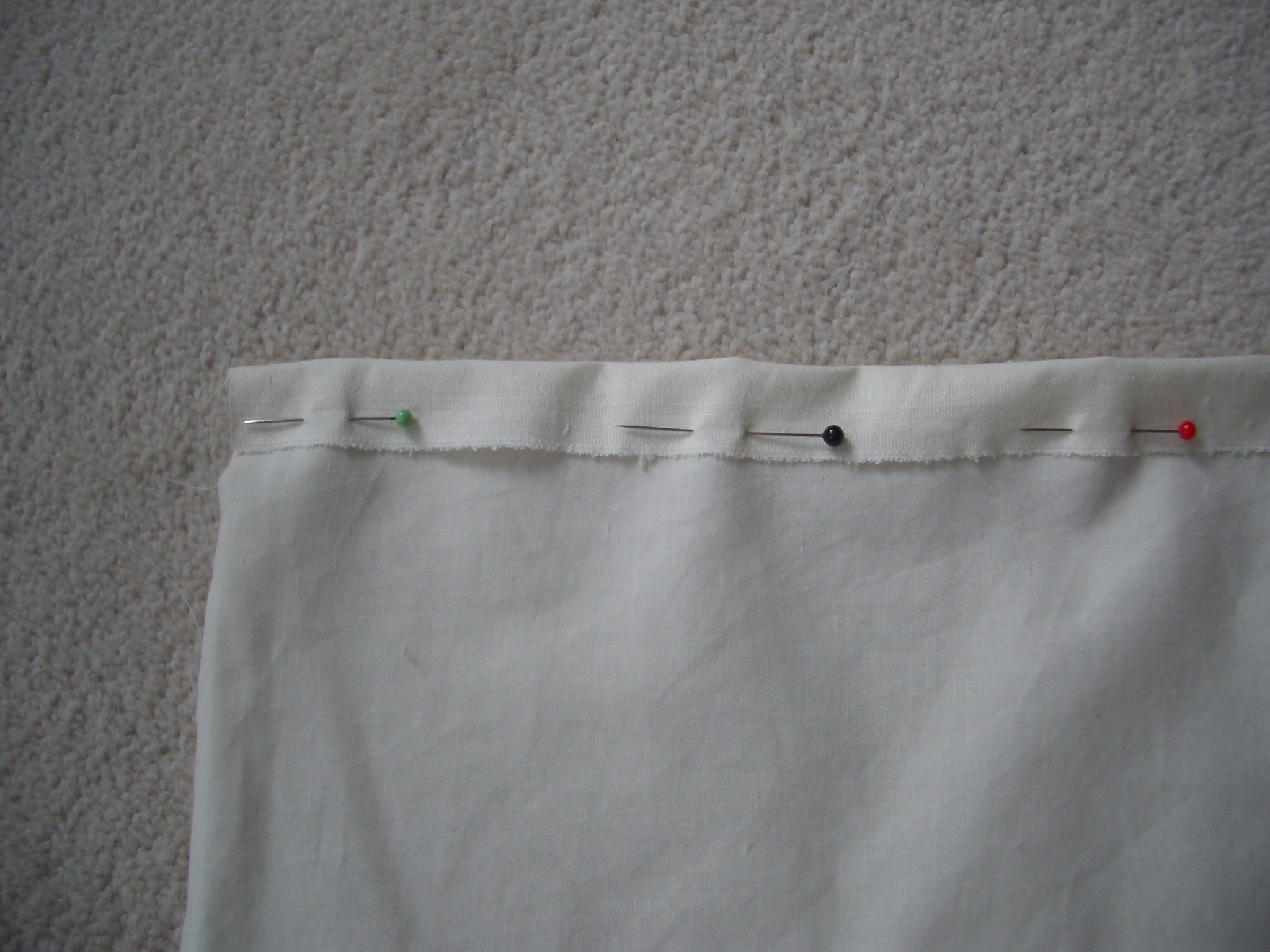 Flap hem ready for fold to be pressed.JPG