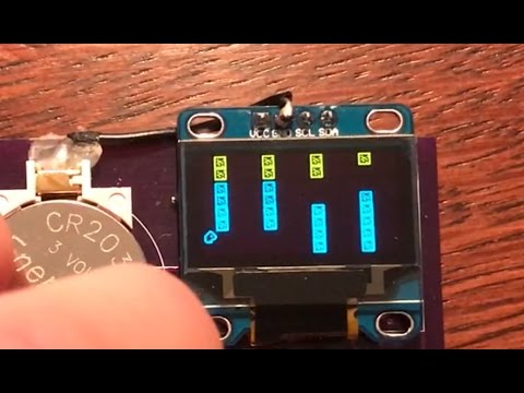 Flappy Bird ATtiny85 OLED Display