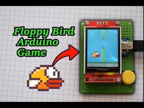 Flappy Bird game on Arduino 1.8&amp;quot; ST7735