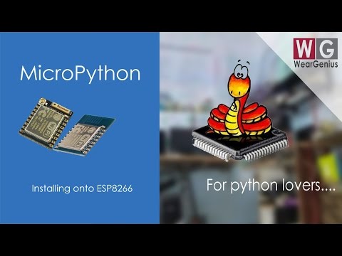 Flash MicroPython firmware to ESP8266