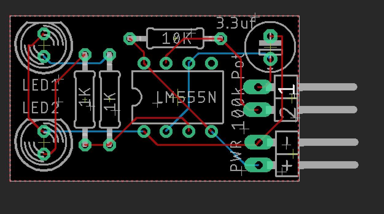 Flashing LED - Image of Board.JPG