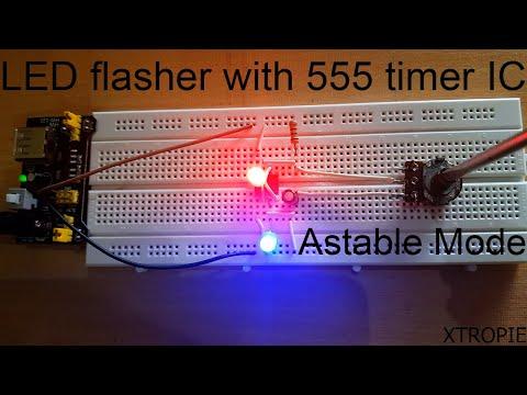 Flashing LEDs without Arduino