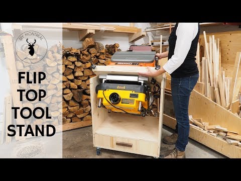 Flip Top Tool Stand || Dewalt Planer / Ridgid Sander