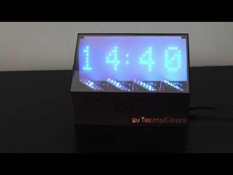 Floating Display Clock